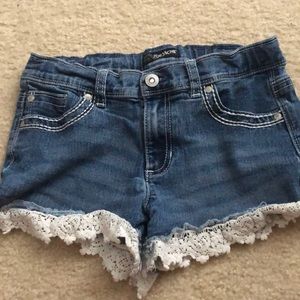 Kids jean shorts